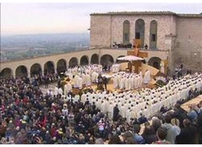 Il Papa ad Assisi