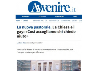 Avvenire e i gay:
un percorso
senza meta