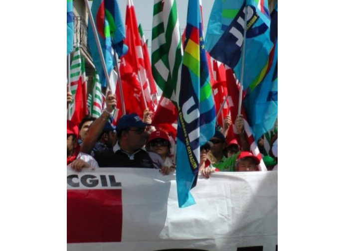 Bandiere sindacali