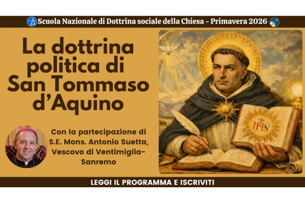 La dottrina politica di san Tommaso d'Aquino (solo corso)