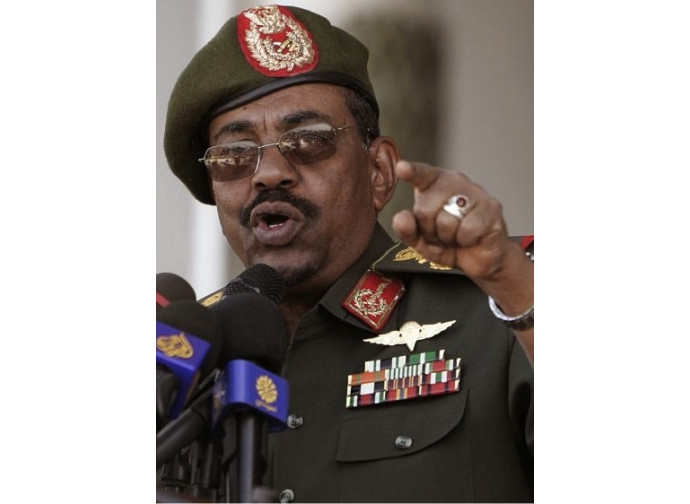 Il presidente del Sudan Omar Hassan al Bashir Il presidente del Sudan Omar Hassan al Bashir