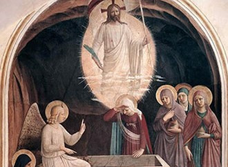 L'Angelico, il Calvario affollato e un augurio