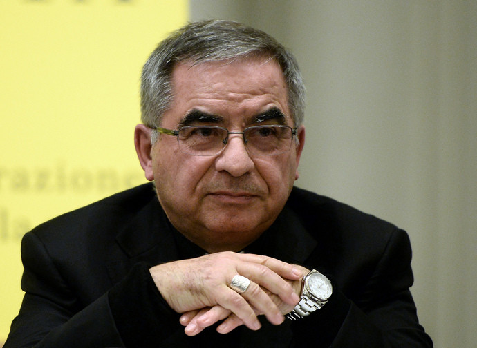 Il cardinale Angelo Becciu