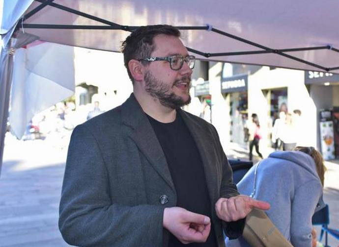 Nicholas Anesa, candidato 5 Stelle a sindaco di Bergamo Nicholas Anesa, candidato 5 Stelle a sindaco di Bergamo