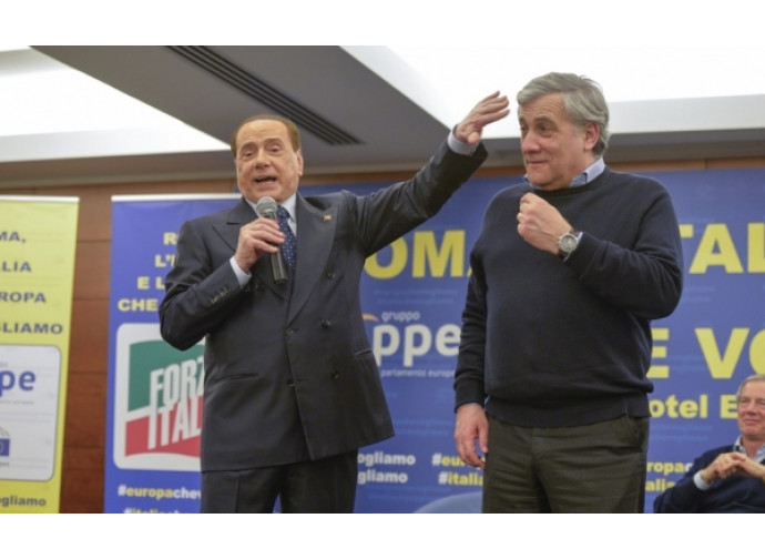 Berlusconi e Tajani Berlusconi e Tajani