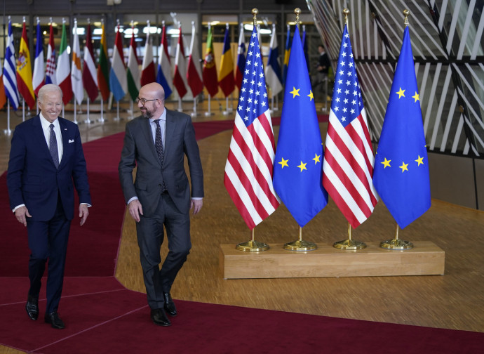 Joe Biden, Charles Michel