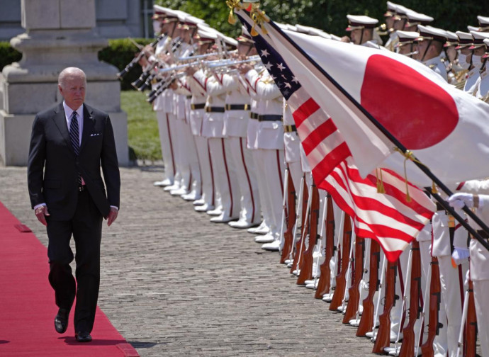 Biden in visita a Tokyo