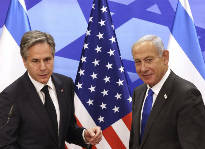 Blinken e Netanyahu Blinken e Netanyahu