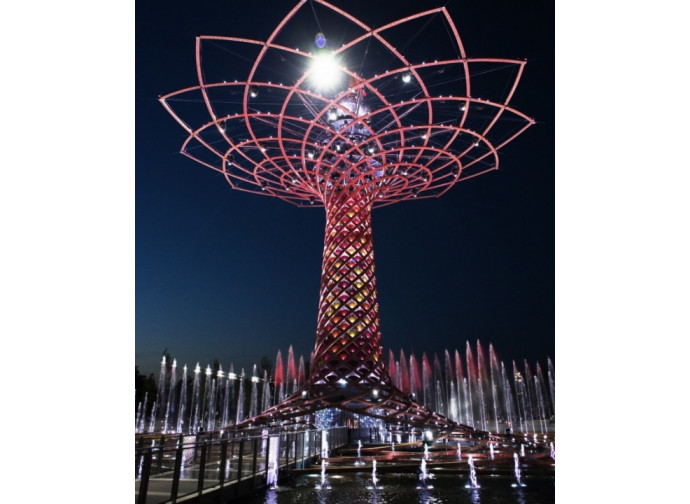 L'Albero della Vita, simbolo di Expo 2015