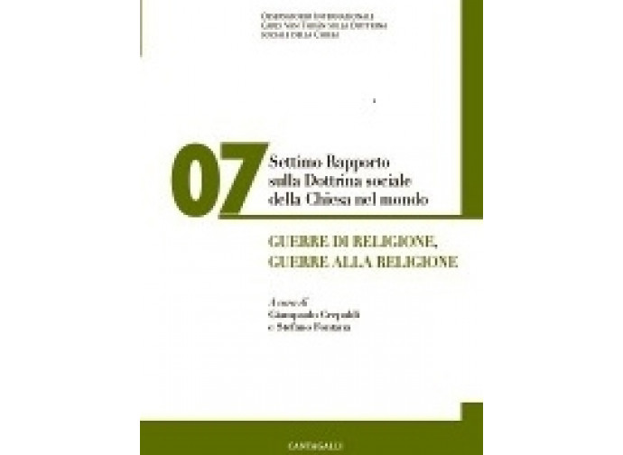 La copertina del Settimo Rapporto dell'Osservatorio Cardinale Van Thuân di Trieste