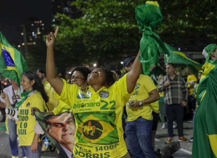 Sostenitori di Bolsonaro Sostenitori di Bolsonaro