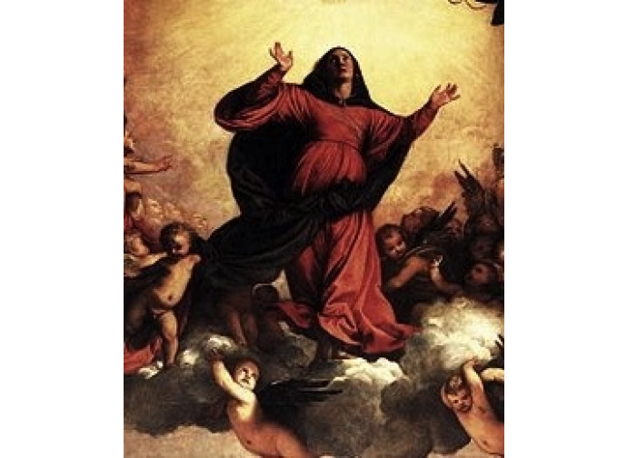 L'Assunzione di Maria del Tiziano L'Assunzione di Maria del Tiziano