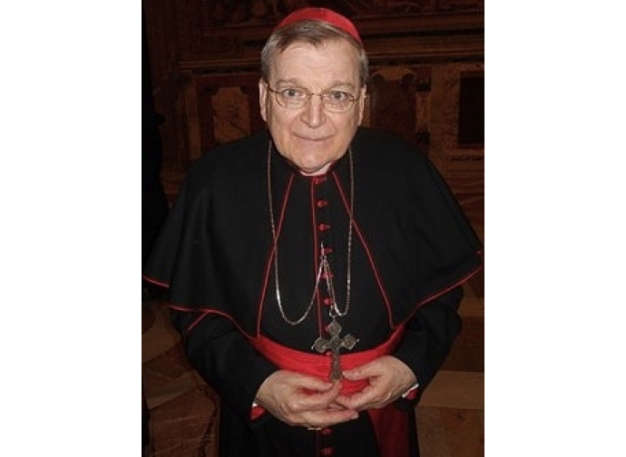 Il cardinale Raymon Burke, statunitense, Il cardinale Raymon Burke, statunitense,