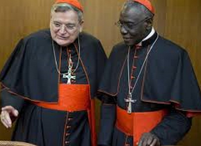 I cardinali Burke e Sarah