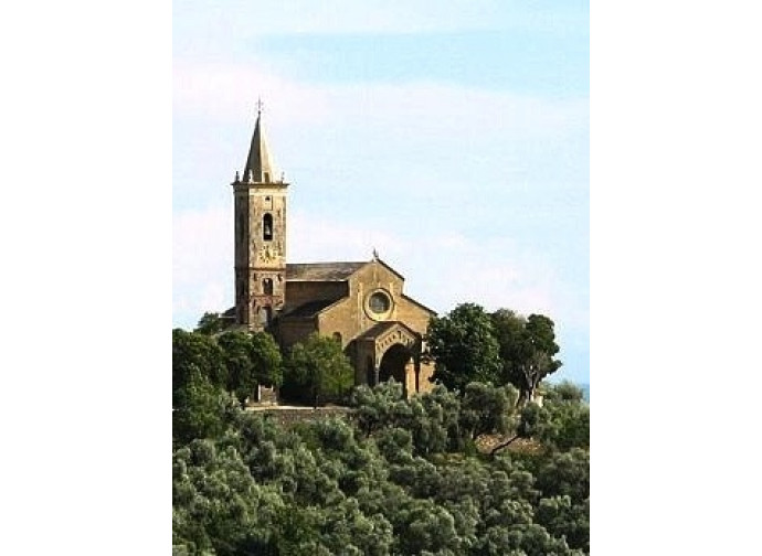 Il santuario di Nostra Signora delle Grazie, a Montegrazie (Imperia) Il santuario di Nostra Signora delle Grazie, a Montegrazie (Imperia)
