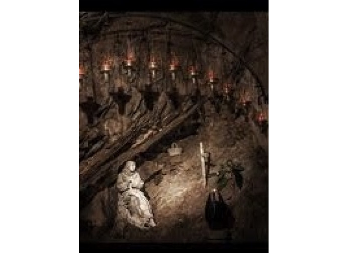 L'interno del santuario del Sacro Speco di Subiaco L'interno del santuario del Sacro Speco di Subiaco