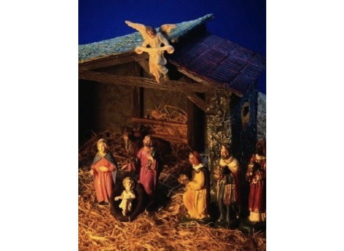 La capanna della Natività La capanna della Natività
