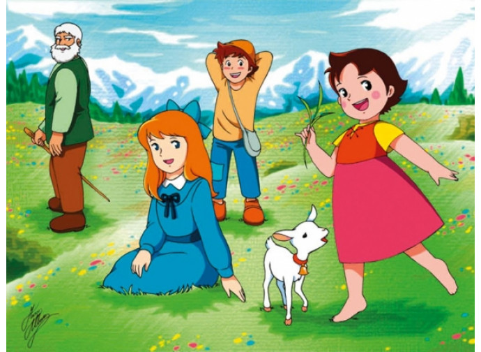 Il cartone animato Heidi Il cartone animato Heidi