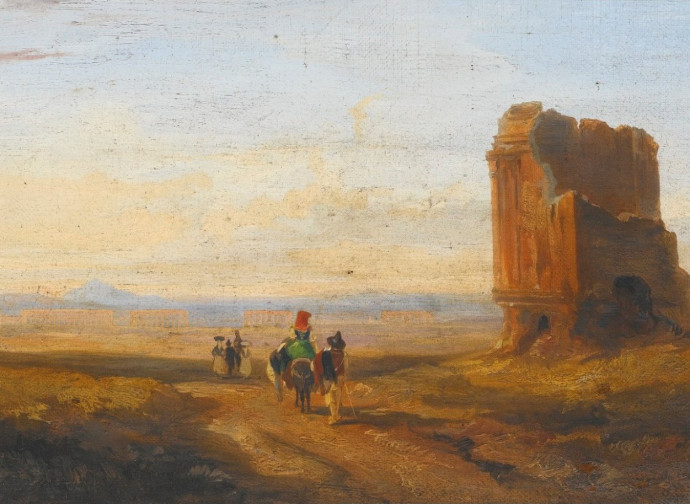 Edward Lear: Campagna Romana Edward Lear: Campagna Romana