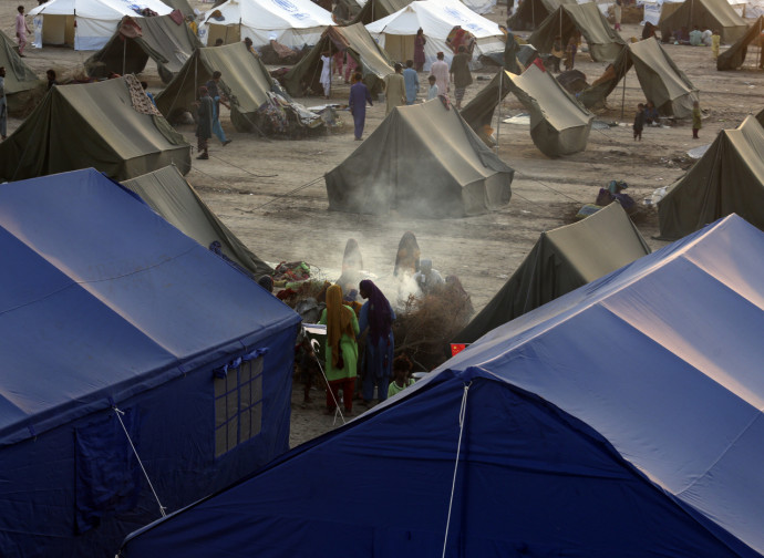 Campo profughi UNHCR (La Presse) Campo profughi UNHCR (La Presse)