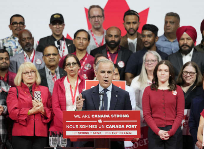 Canada, la festa del Partito Liberale (la Presse) Canada, la festa del Partito Liberale (la Presse)