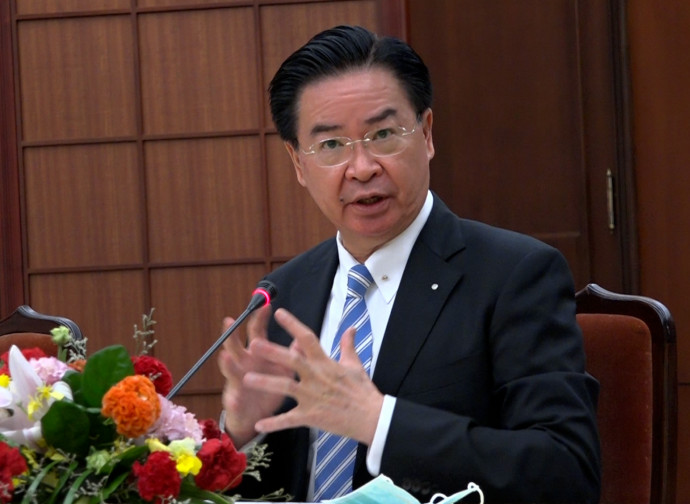 Joseph Wu, ministro degli Esteri di Taiwan Joseph Wu, ministro degli Esteri di Taiwan