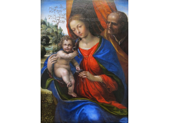 Il Sodoma (1477–1549) La Santa Famiglia Alte Pinakothek Monaco di Baviera, Germania sec. XVI (1510 -1520) Il Sodoma (1477–1549) La Santa Famiglia Alte Pinakothek Monaco di Baviera, Germania sec. XVI (1510 -1520)