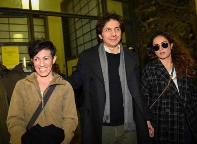 Marco Cappato all'uscita dal tribunale dopo la sentenza Marco Cappato all'uscita dal tribunale dopo la sentenza