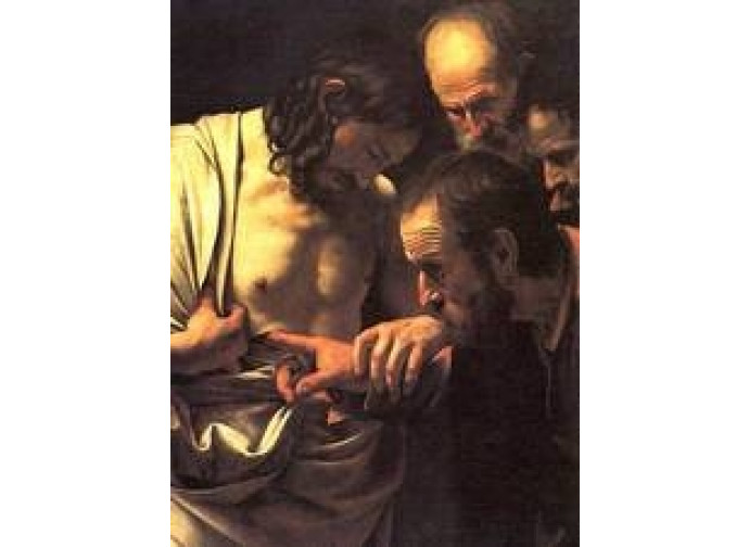 Caravaggio - Incredulità di Tommaso