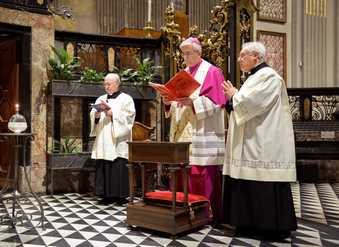 Monsignor Napolioni il 27 aprile a Caravaggio