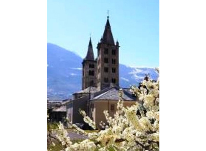 La cattedrale di Aosta La cattedrale di Aosta
