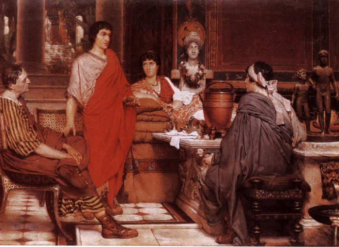 Catullo e Lesbia (Laurence Alma Tadema) Catullo e Lesbia (Laurence Alma Tadema)