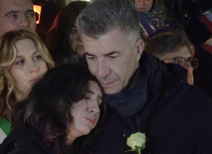 Gino Cecchettin e la figlia Elena Gino Cecchettin e la figlia Elena