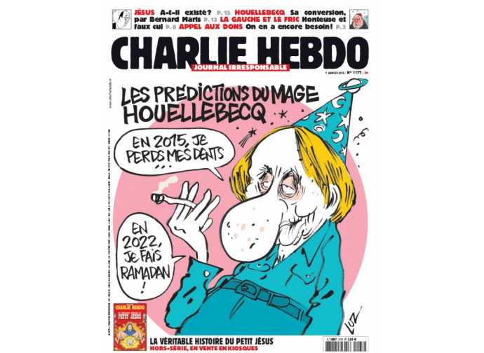 L'ultima copertina del Charlie Hebdo
