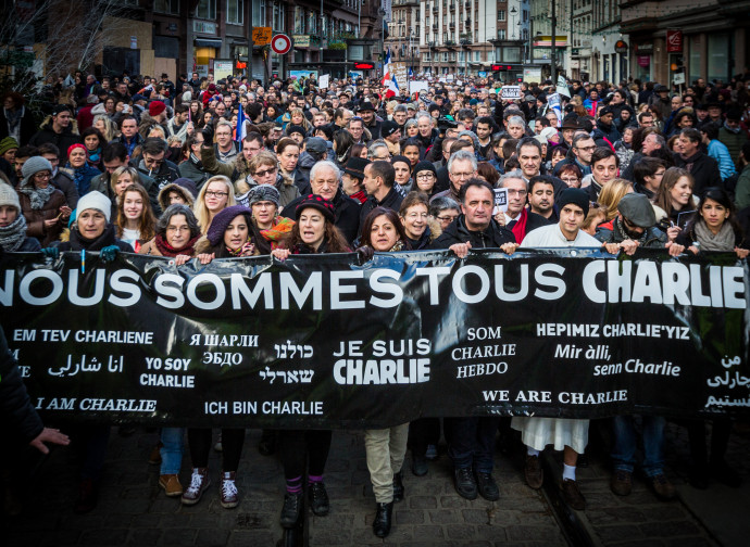 Solidarietà a Charlie Hebdo