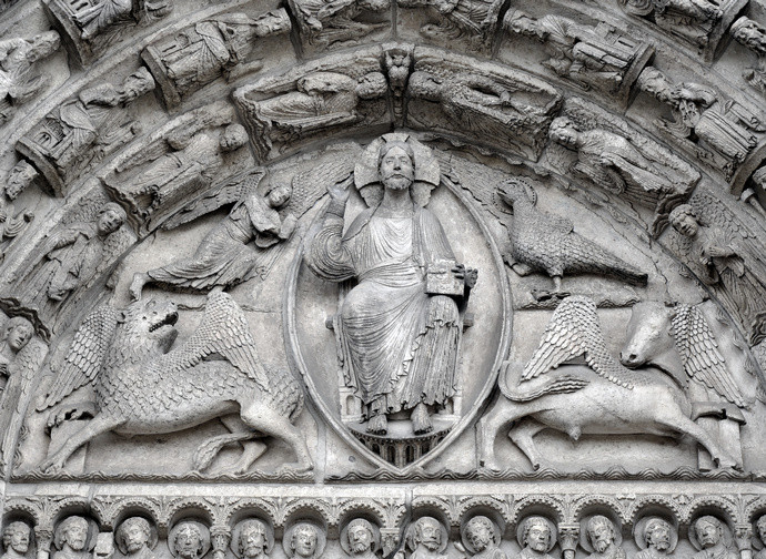 Portale della cattedrale di Chartres Portale della cattedrale di Chartres