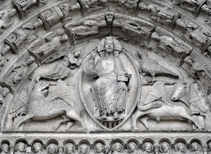 Portale della cattedrale di Chartres