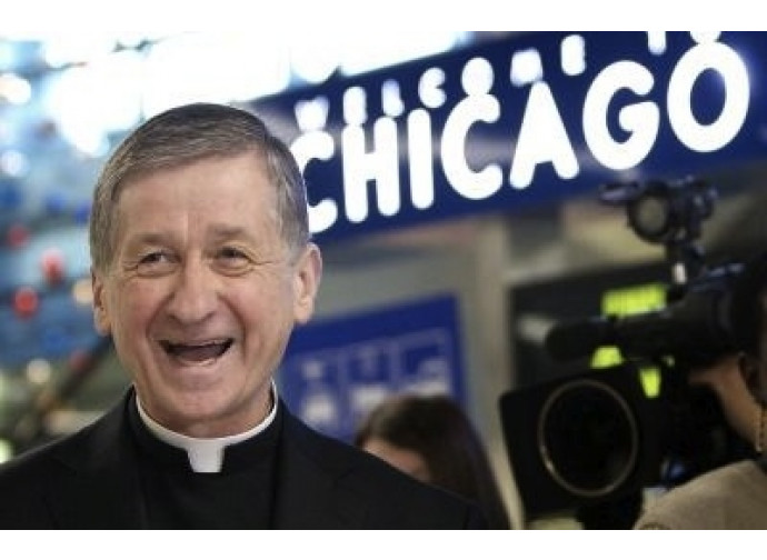 Il vescovo di Chicago monsignor Blaise Cupich Il vescovo di Chicago monsignor Blaise Cupich