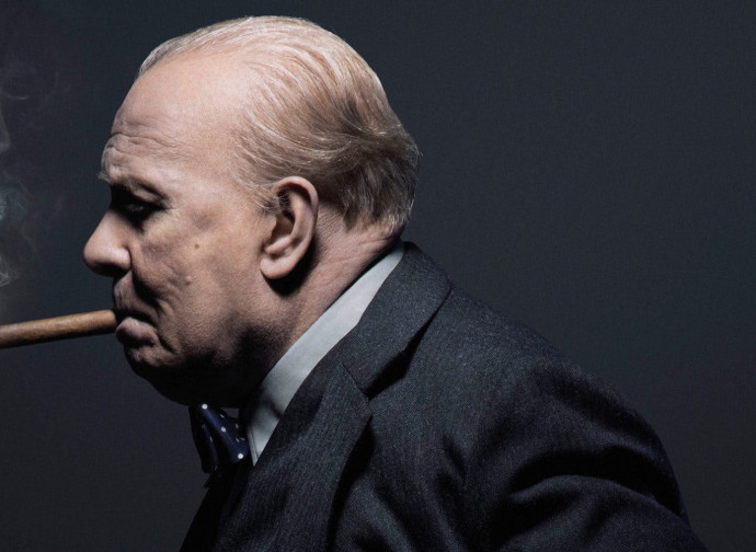 Winston Churchill interpretato da Gary Oldman in The Darkest Hour Winston Churchill interpretato da Gary Oldman in The Darkest Hour