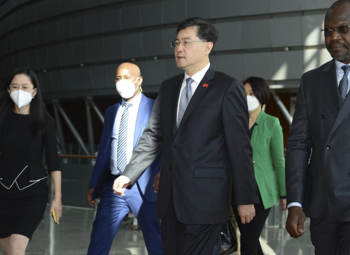 Qin Gang (ministro degli Esteri cinese) in Etiopia Qin Gang (ministro degli Esteri cinese) in Etiopia