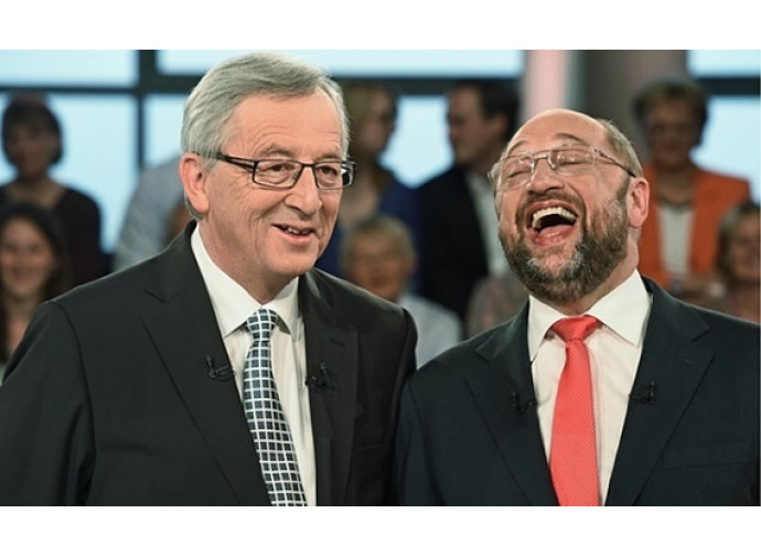 Claude Junker e Martin Shulz, ai vertici dell'Ue Claude Junker e Martin Shulz, ai vertici dell'Ue