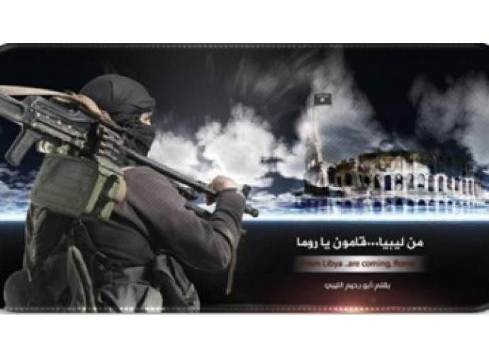Il Colosseo nella propaganda dell'Isis Il Colosseo nella propaganda dell'Isis