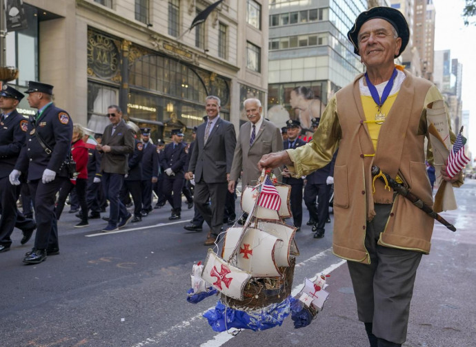 La parata del Columbus Day a New York