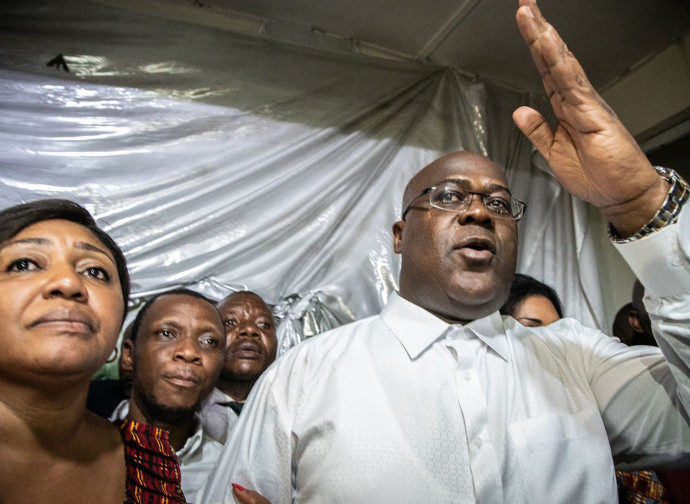 Il neoeletto presidente del Congo Il neoeletto presidente del Congo