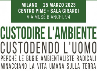 L'emergenza climatica non esiste, convegno della Bussola a Milano