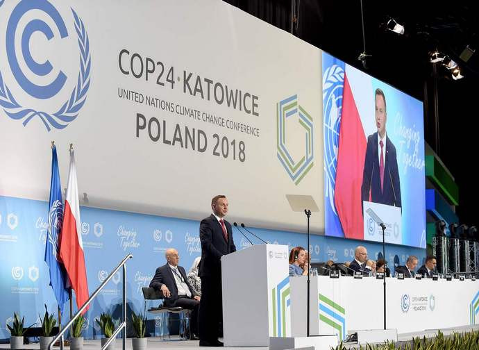 Apertura della Cop24 a Katowice