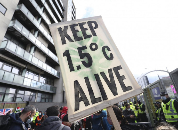 Manifestazione per la Cop26