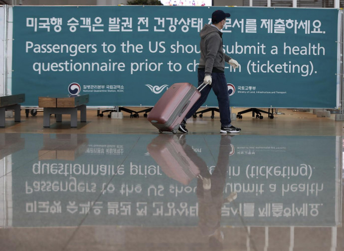 Corea del Sud, controlli sui passeggeri Corea del Sud, controlli sui passeggeri