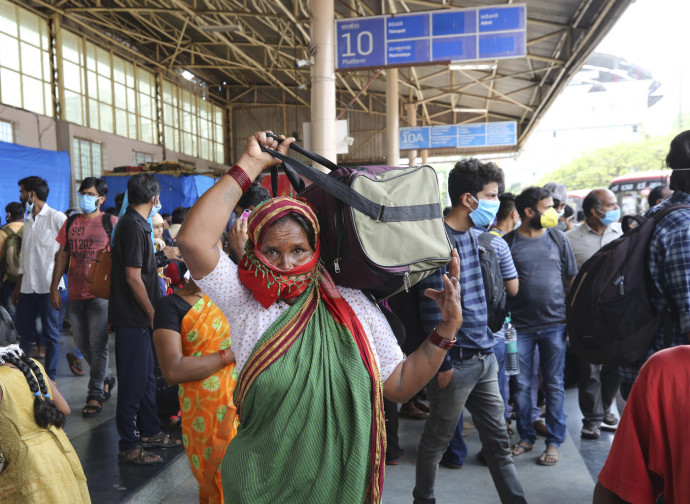 India, lockdown e fuga degli immigrati India, lockdown e fuga degli immigrati