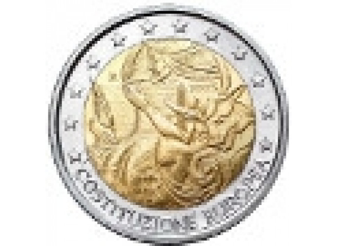 Euro celebrativo della "costituzione" Euro celebrativo della "costituzione"